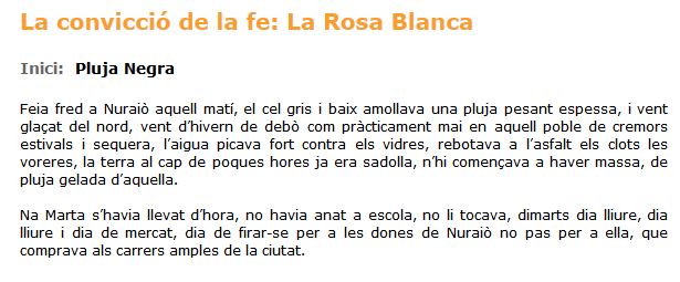 La rosa blanca